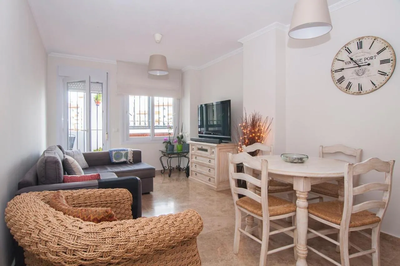 Seaside Terrace: 2-Bedroom Apartment with Pool and Ocean Views Estepona Spain